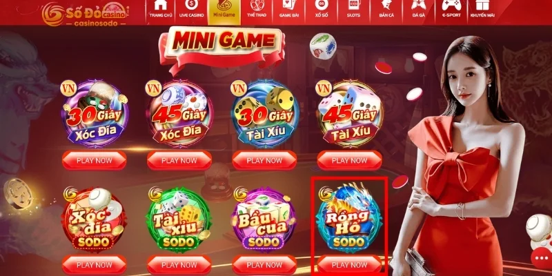 Giới thiệu rồng hổ SODO CASINO tại nhà cái uy tín số 1 Việt Nam